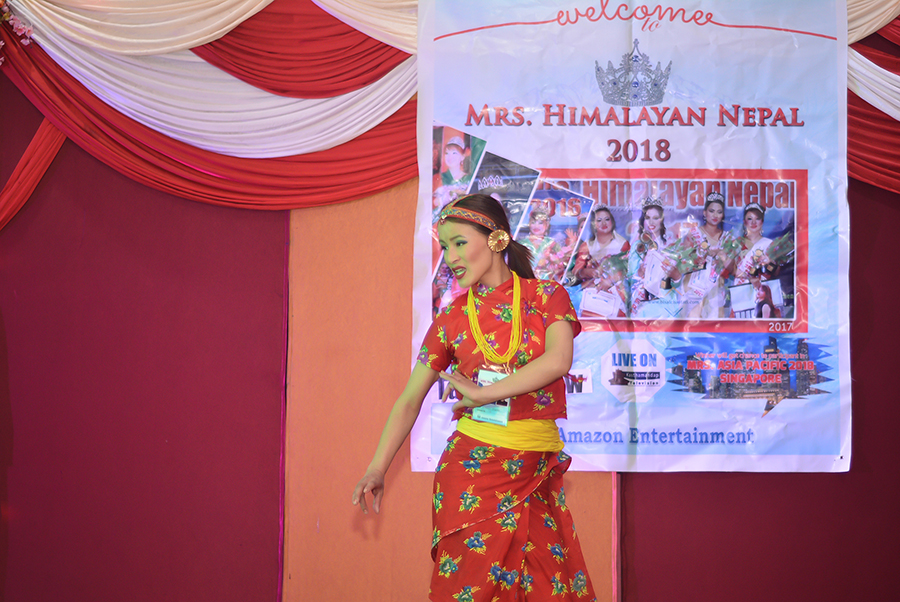 Mrs Himalayan Nepal - talent show 14