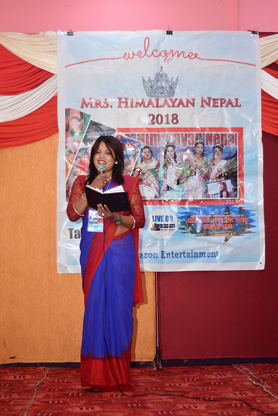 Mrs Himalayan Nepal - talent show 17