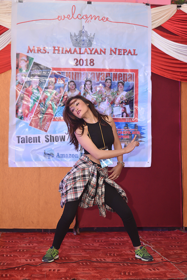 Mrs Himalayan Nepal - talent show 2