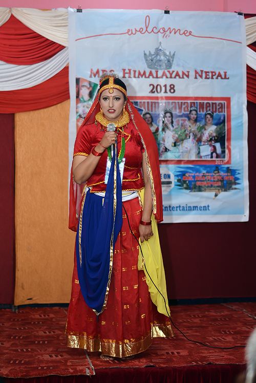 Mrs Himalayan Nepal - talent show 20