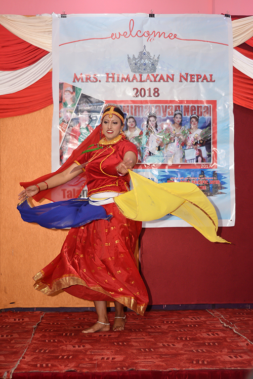 Mrs Himalayan Nepal - talent show 22