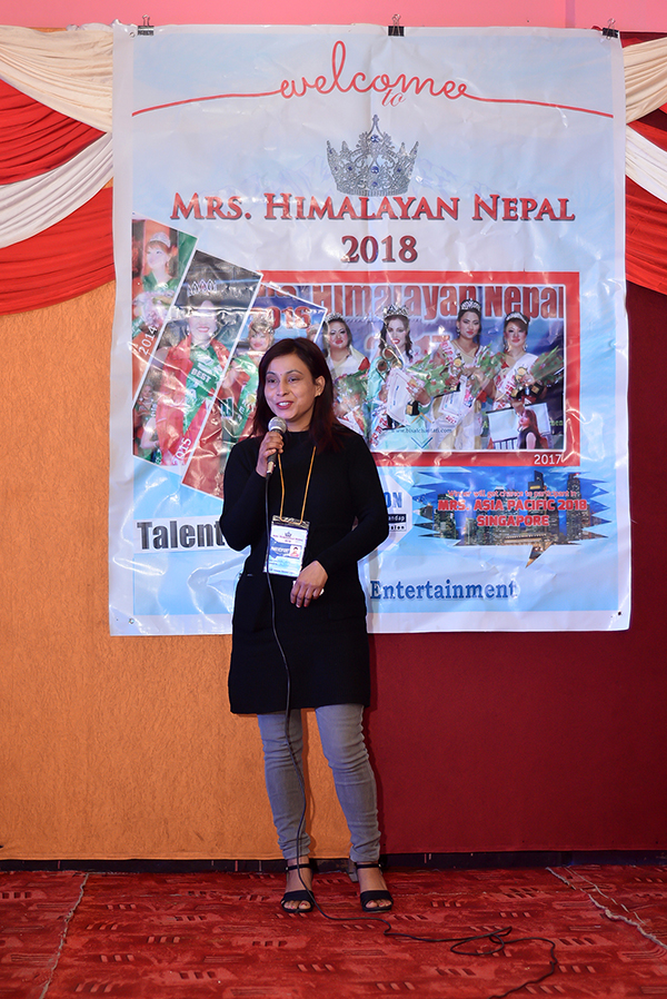 Mrs Himalayan Nepal - talent show 5