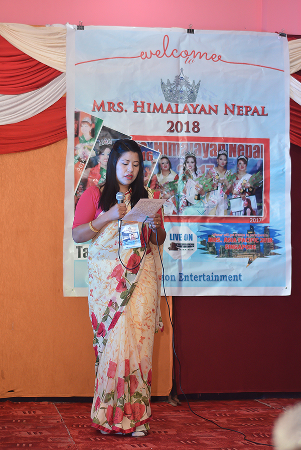 Mrs Himalayan Nepal - talent show 7