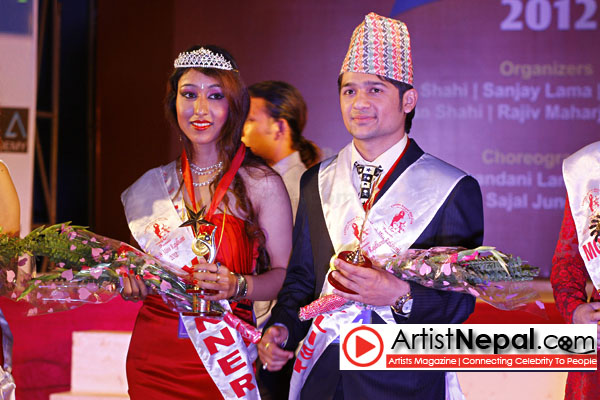 रबिन र सपनाले जिते मिस्टर एण्ड मिस राजधानीको ताज