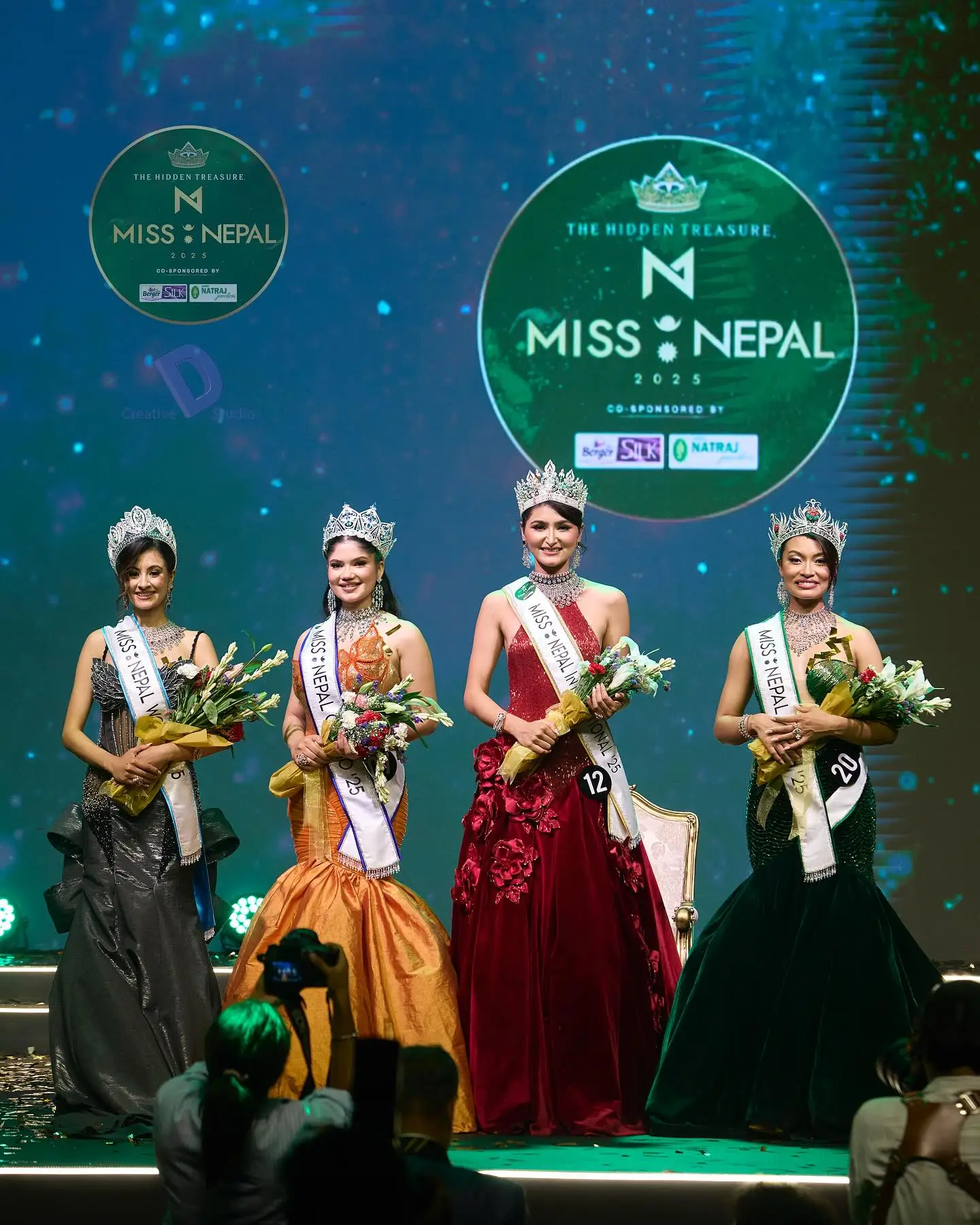 Luna Luitel Crowned Miss Nepal 2025; Deepshikha, Urusha, and Soni Win National Titles