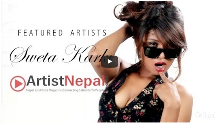 Nepali Model Sweeta Karki Hot & Sexy Photoshoot Video